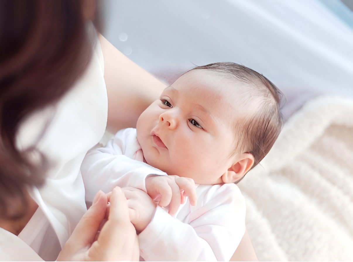 Child from a surrogate mother in Georgia