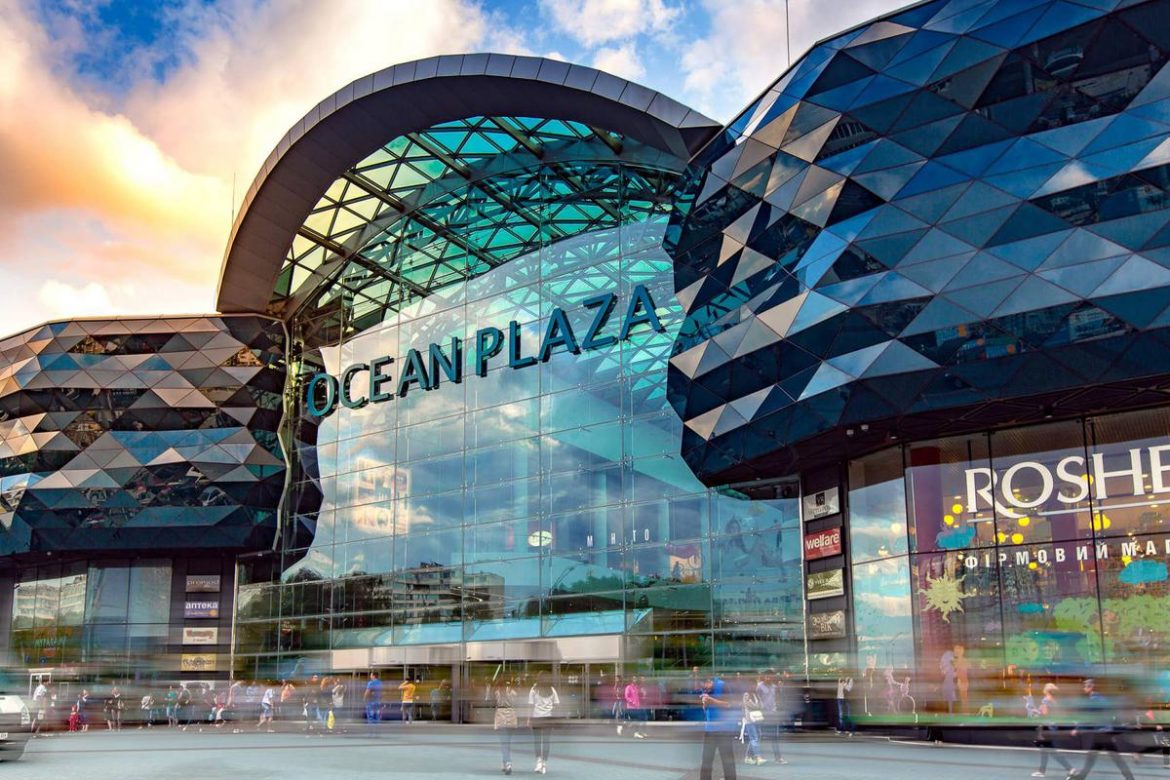 Ocean plaza shopping center in Kiev city Ukraine
