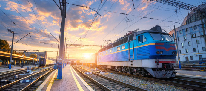 Ukrainian railroad