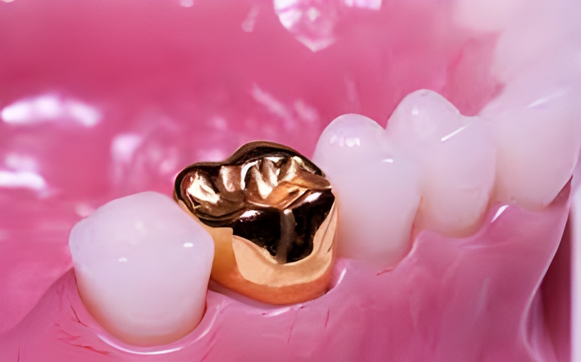 gold dental crown