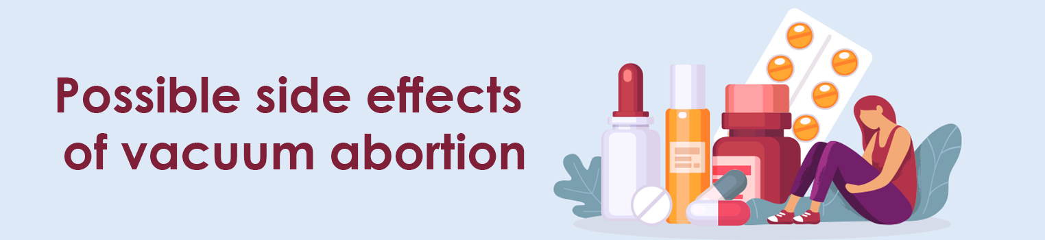 Possible side effects of vacuum abortion in Ukraine
