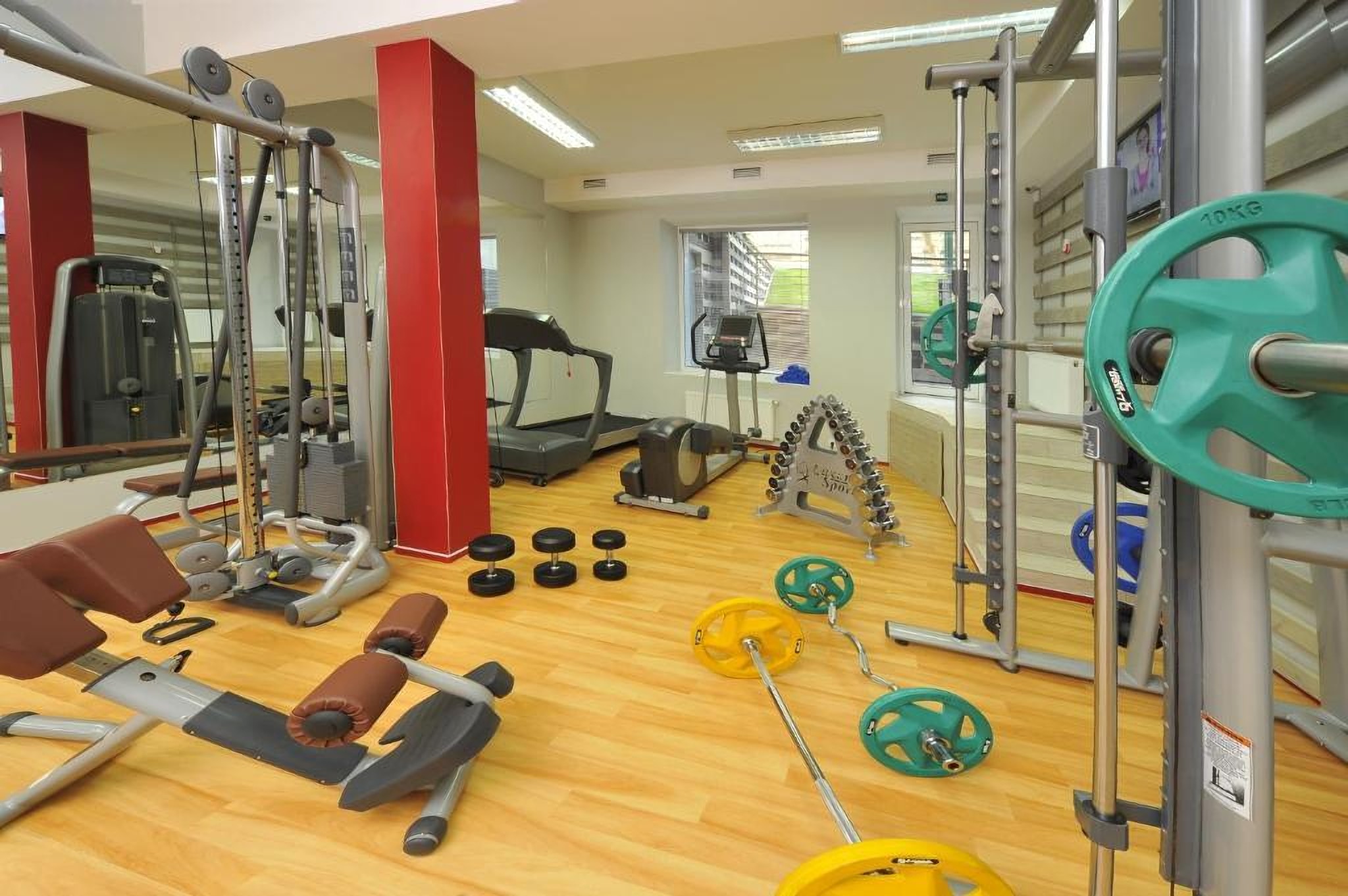 Gym at the Villa Four Rooms hotel