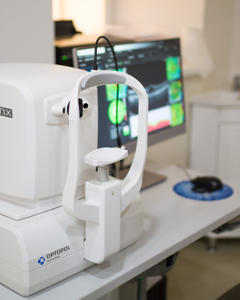 Ophthalmologic equipment in Pavliv Lviv Clinic Ukraine