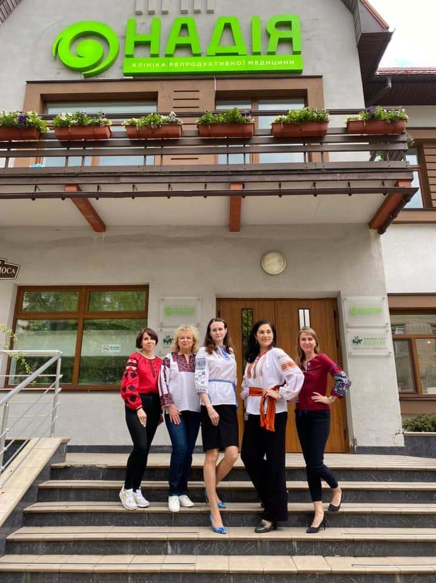 Doctors at Nadiya Reproductology Clinic in Kiev Ukraine