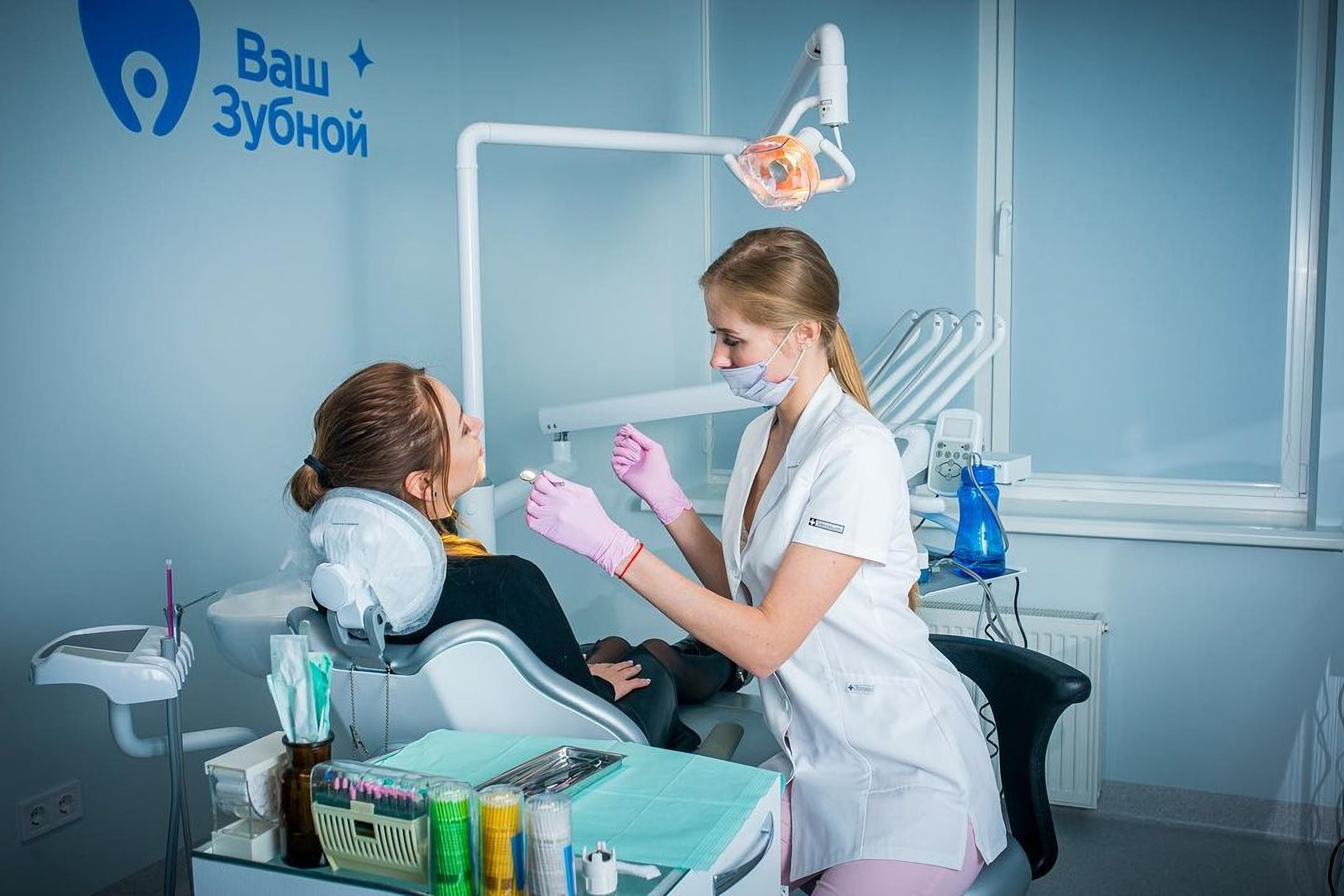 Teeth whitening in the dental clinic Your Dentist in Odessa Ukraine