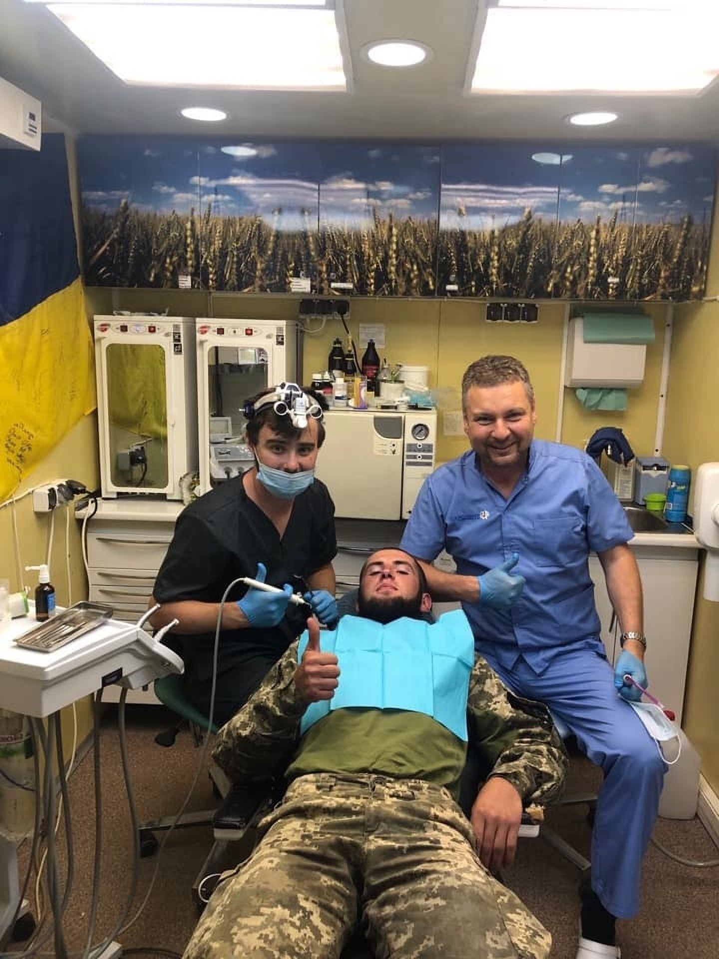 Dental cleaning at the Parodent Clinic in Lviv