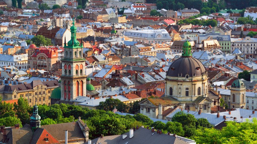 View of Lviv