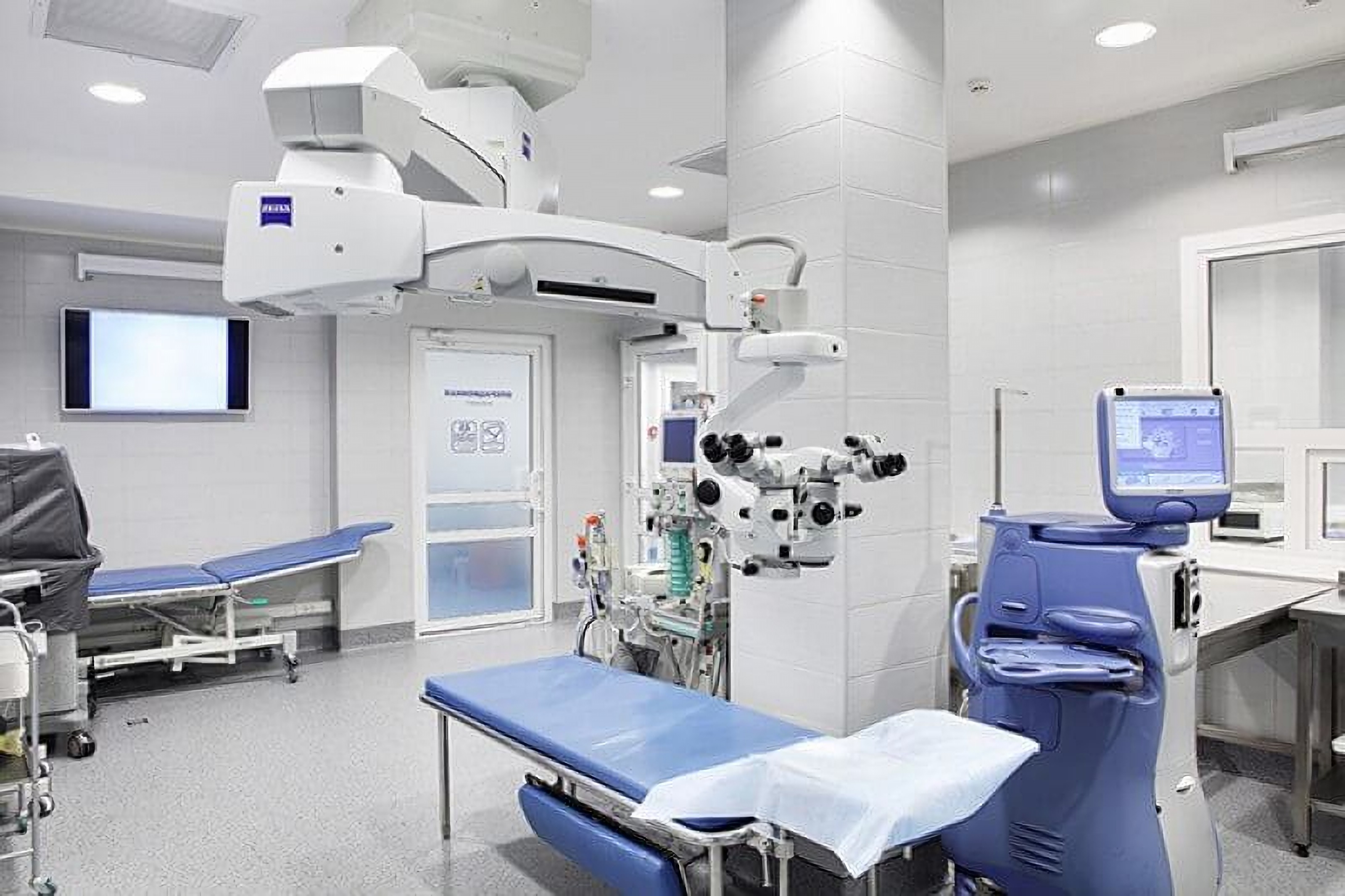 Operating room in the Excimer Ophthalmology Clinic in Odessa