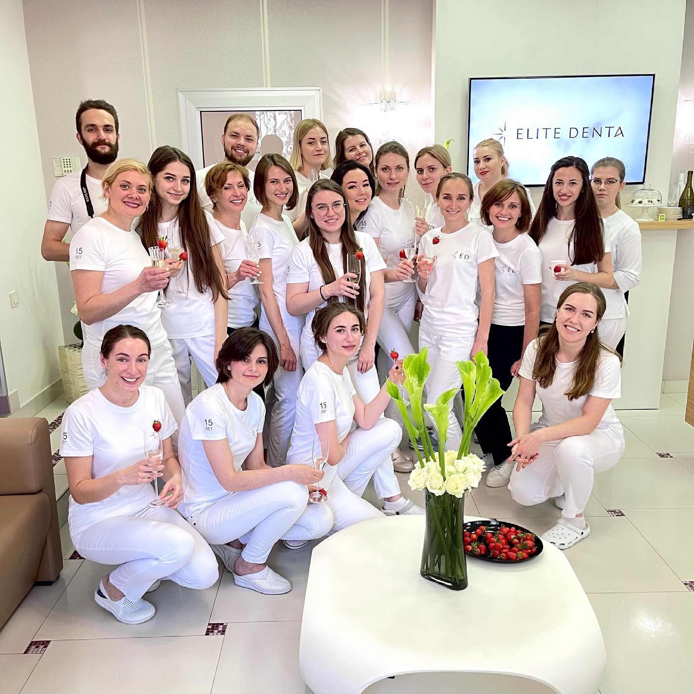 The team of dentistry in Kharkov Elite Denta